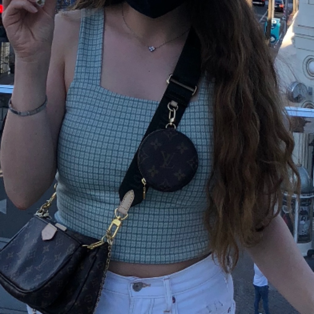 Green Crop Top